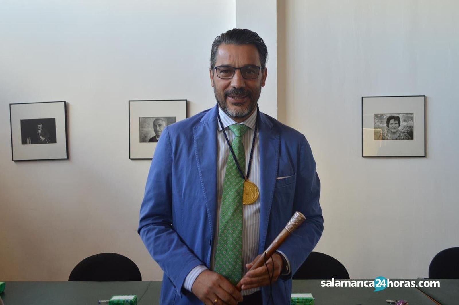 Ángel Luis Peralvo, alcalde de Villamayor