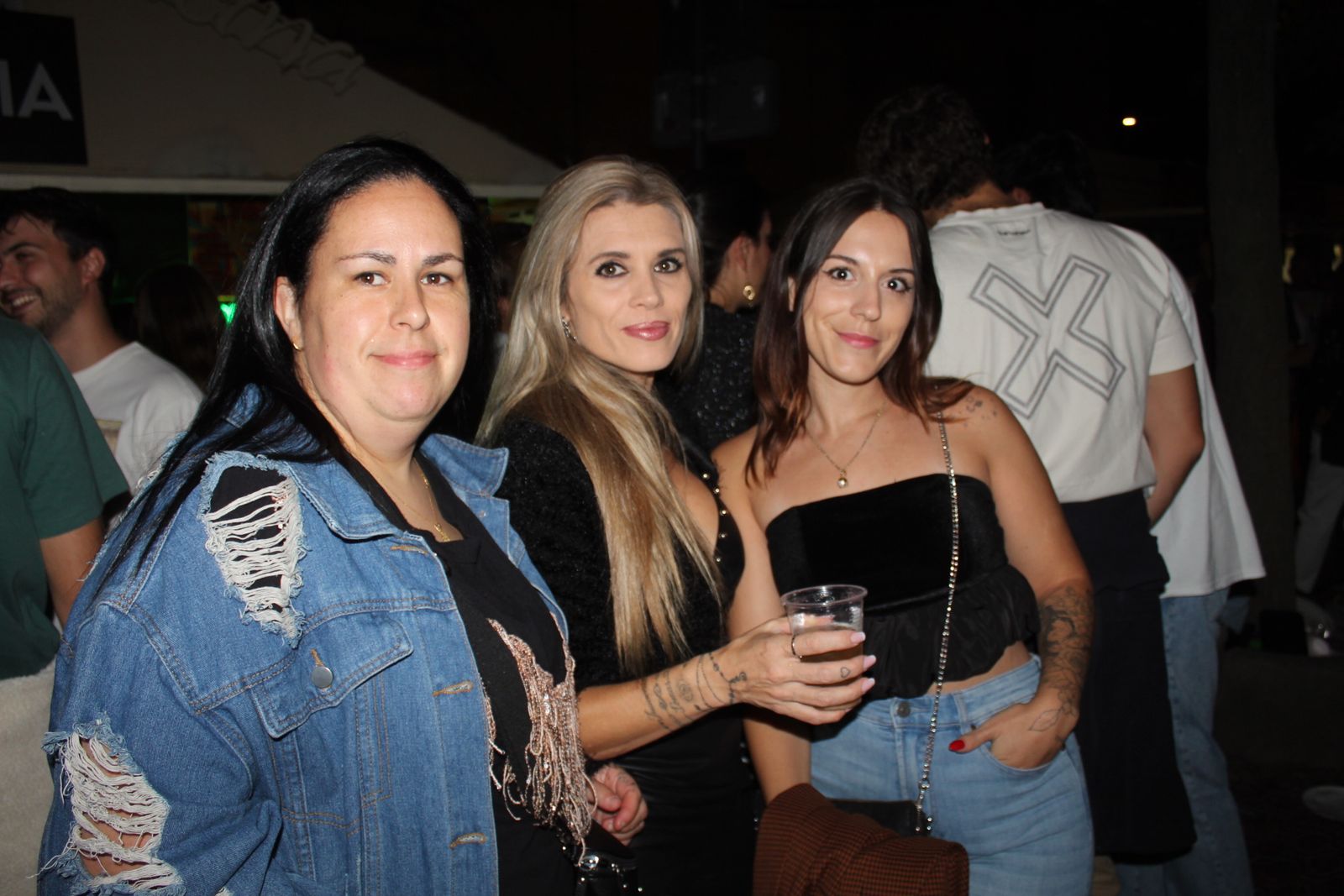 Ambiente en la Feria de Día en la tarde de este sábado