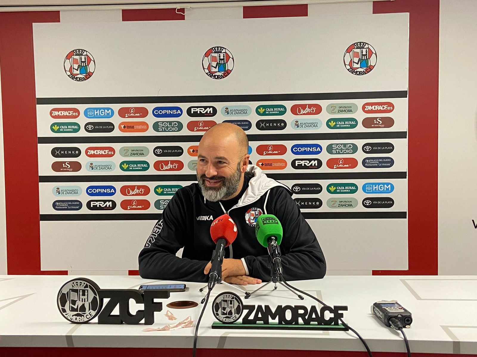 David Movilla, entrenador del Zamora CF.