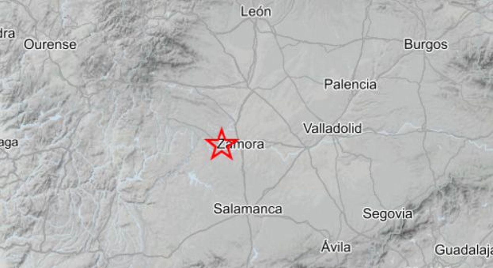 Terremoto en Zamora