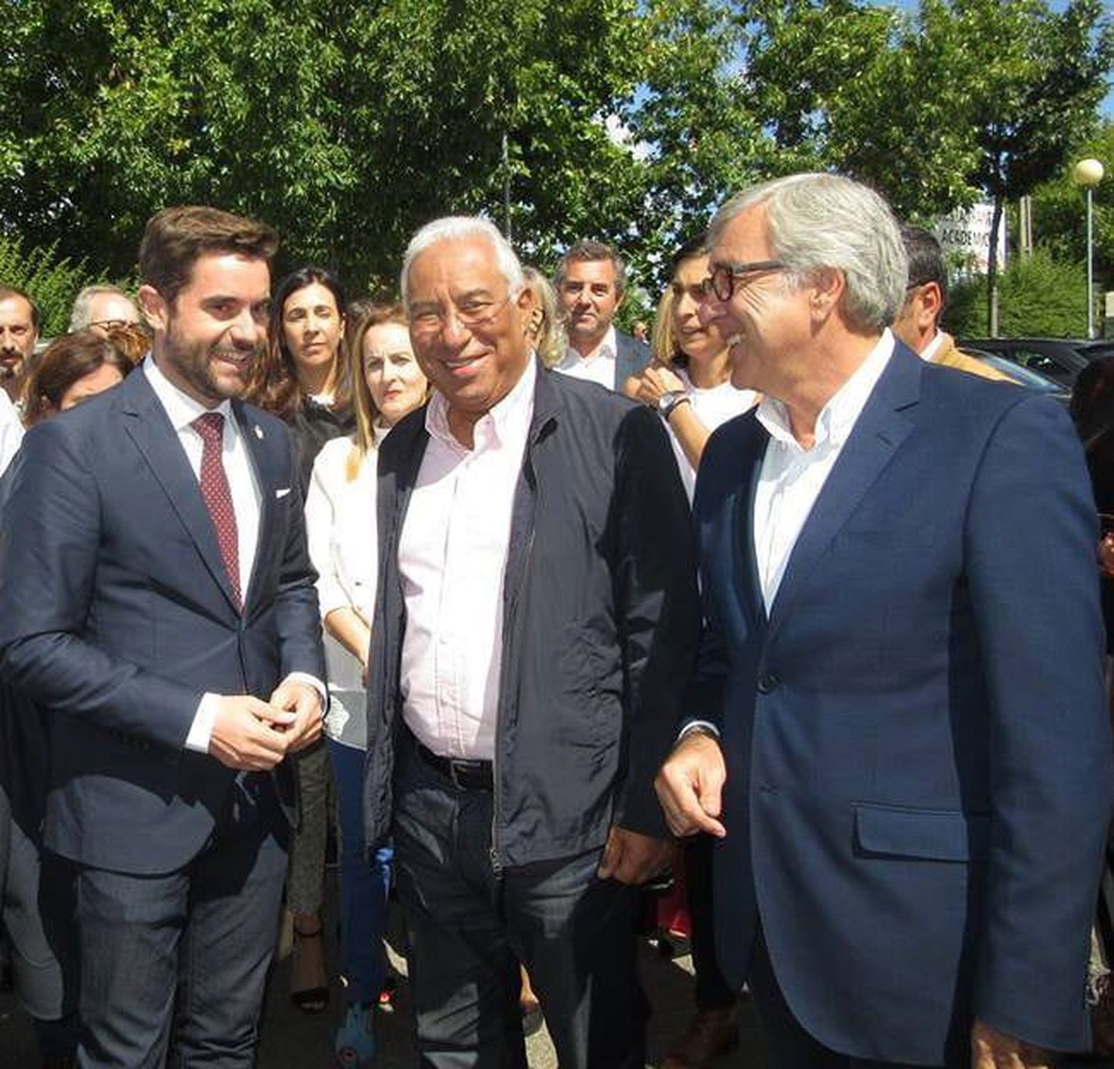 PSOE Zamora. Antido Fagúndez, Antono Costa y José Fernández