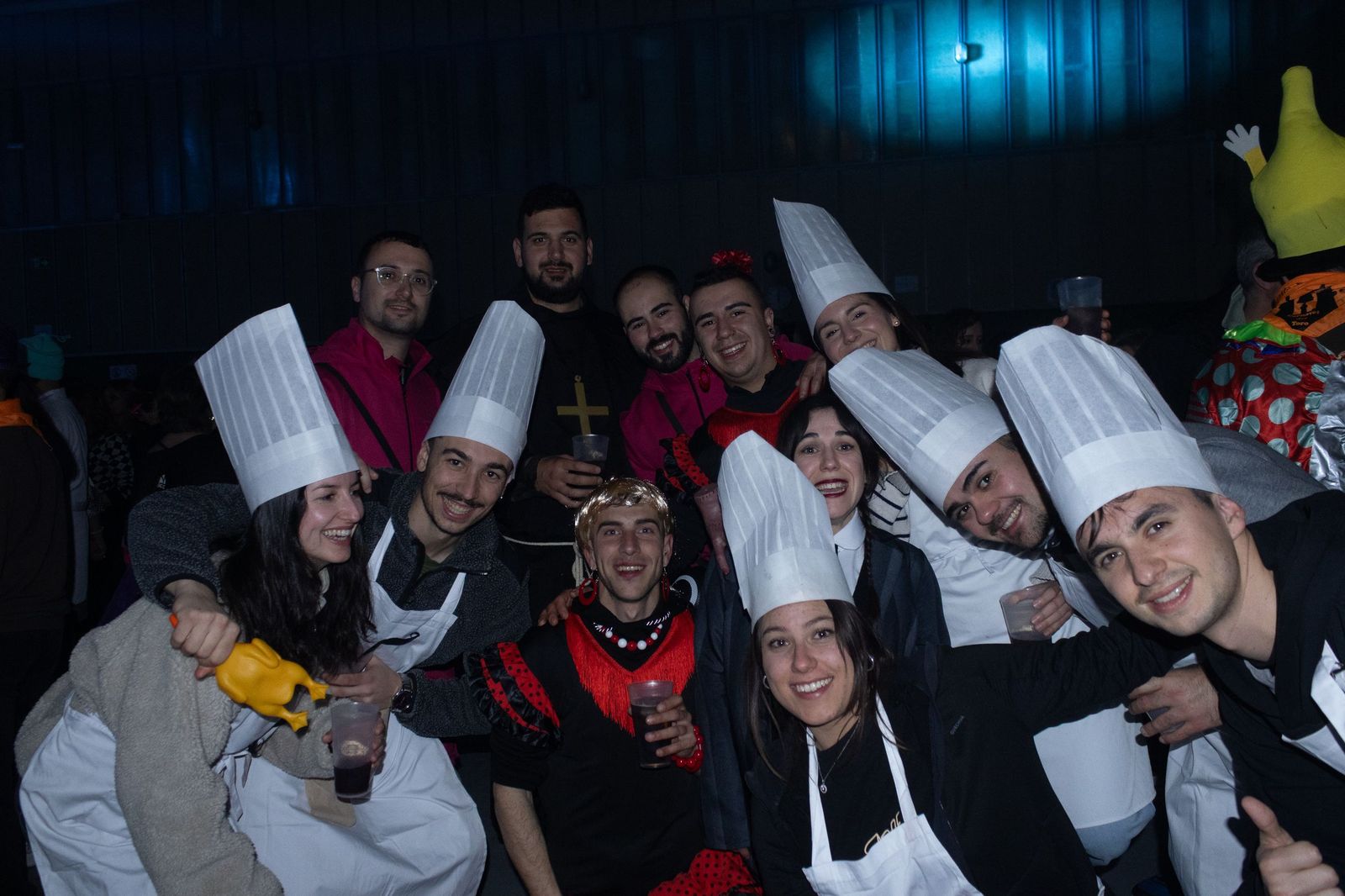 Salamanca de noche, sábado del Carnaval del Toro de Ciudad Rodrigo