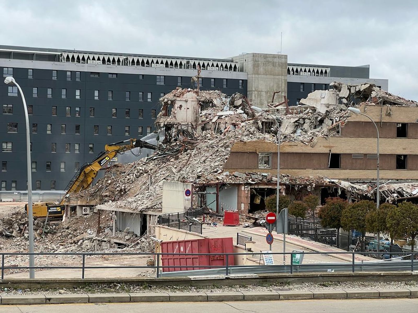 Derrumbe del clínico