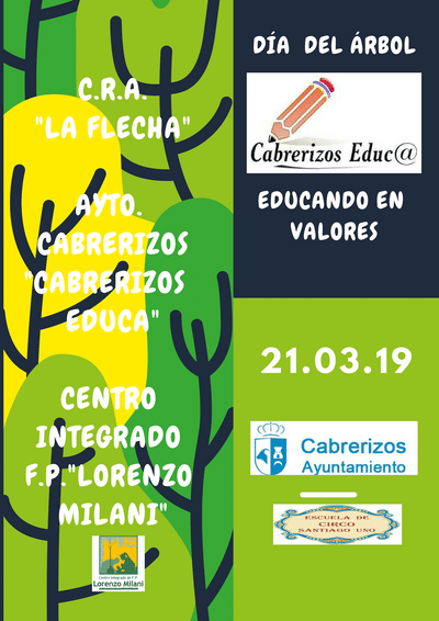 Cartel du00eda del u00e1rbol 2019