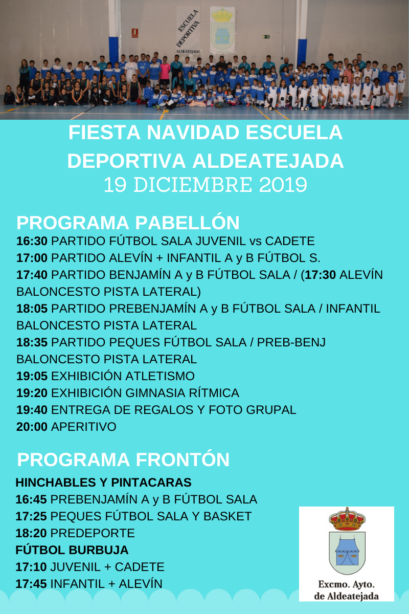 FIESTA NAVIDAD ALDEATEJADA 2019