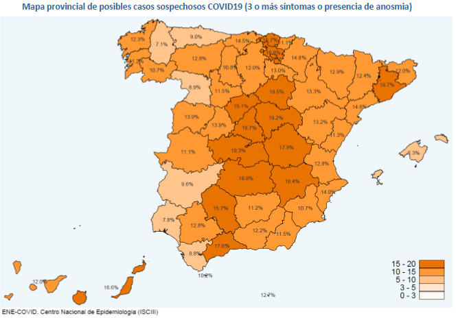 Posibles casos sospechosos