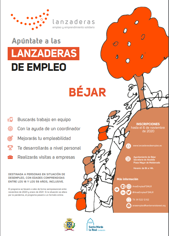Cartel Lanzaderas de Empleo