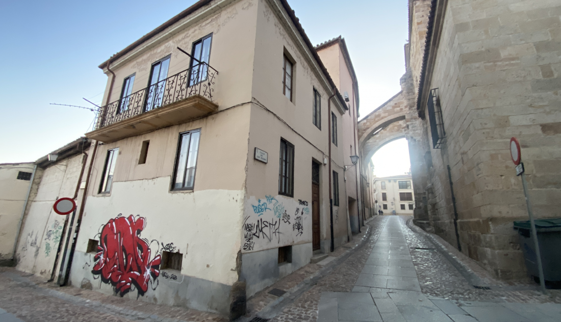 Imagen de la calle San Pedro Fuente PSOE Zamora